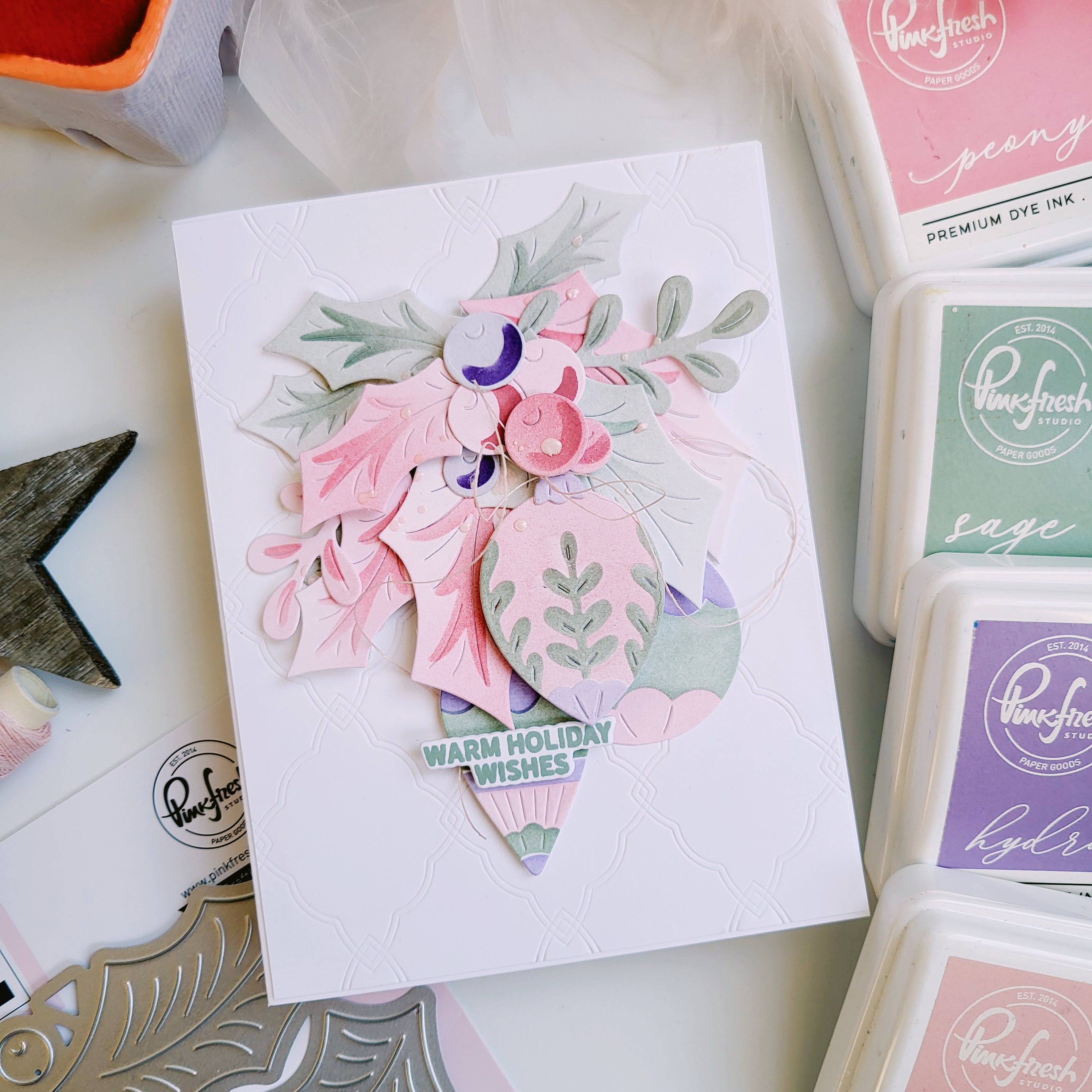 Interlaced Quatrefoil press plate – Pinkfresh Studio