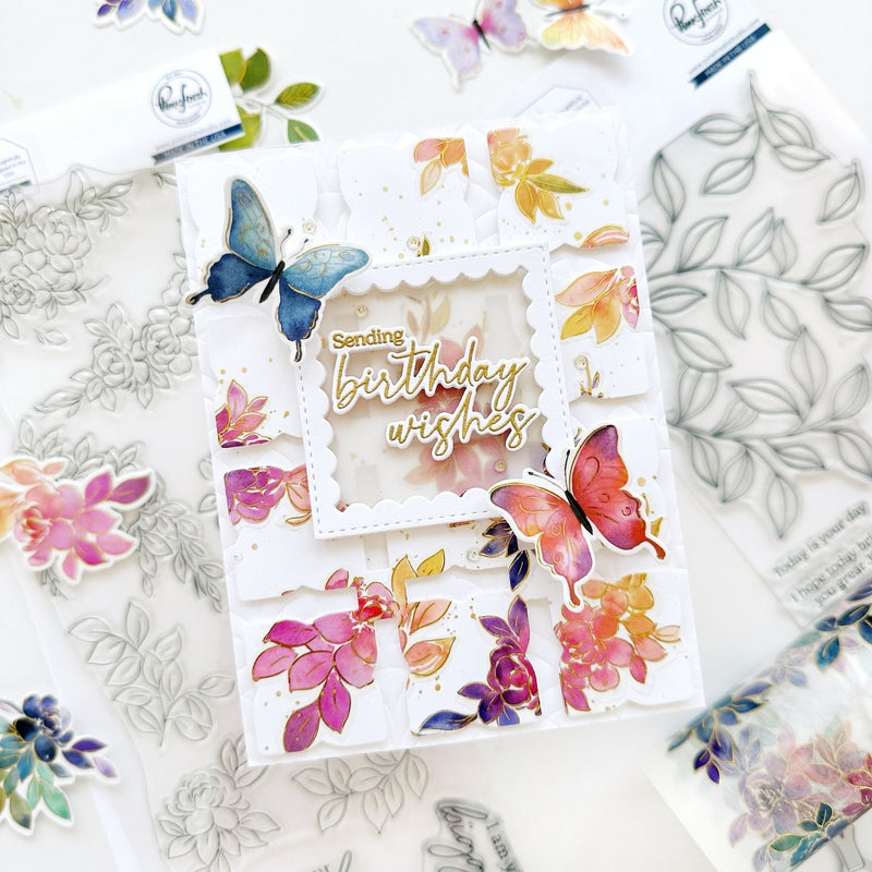 Fluttering Butterflies washi