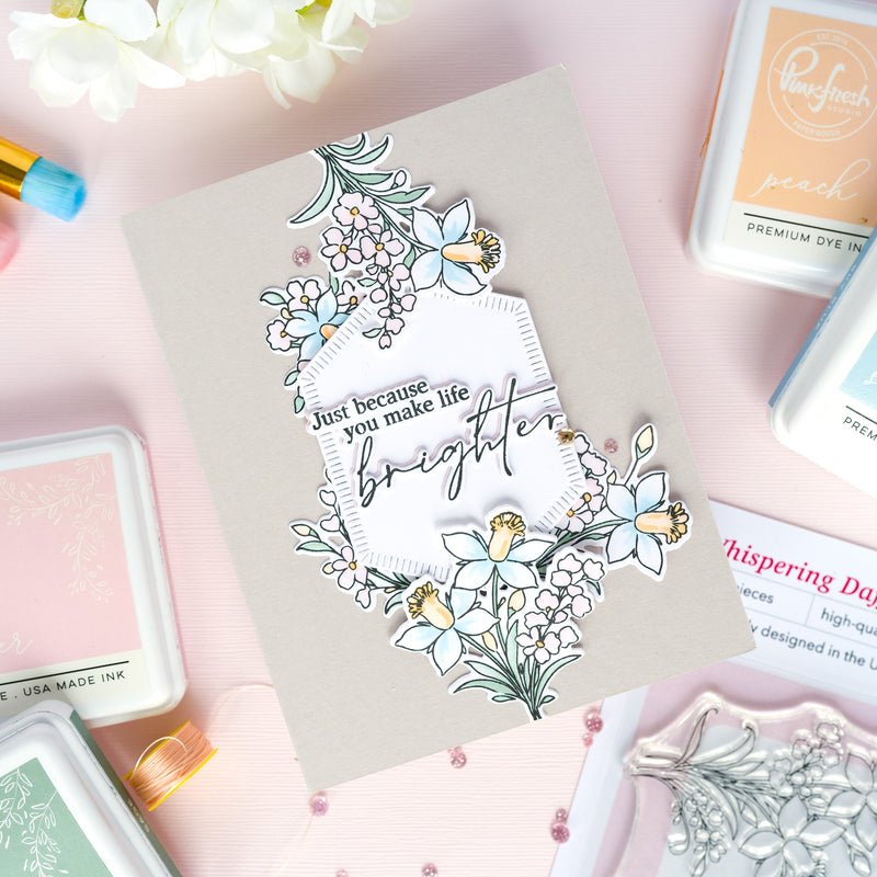 Whispering Daffodils stamp