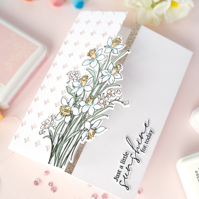 Whispering Daffodils stamp