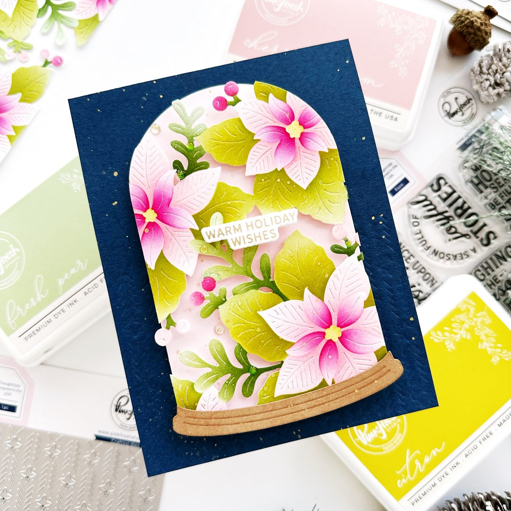 Whispers of Poinsettia die – Pinkfresh Studio Whispers of Poinsettia die – Pinkfresh Studio