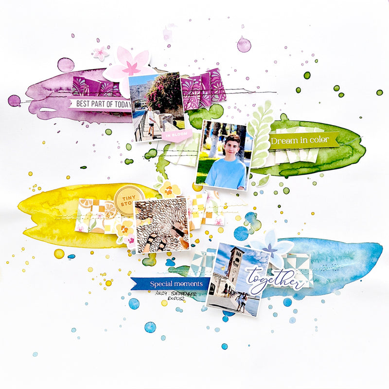 Premium Liquid Watercolors: Jewel Tones
