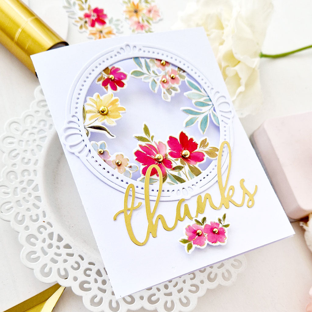 Flowers for the Soul die – Pinkfresh Studio