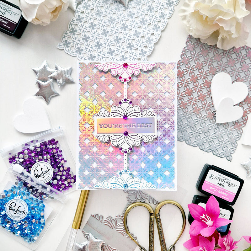 Deco Sentiment Backdrop die