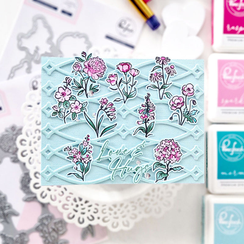 Beautiful Botanicals cling stamp