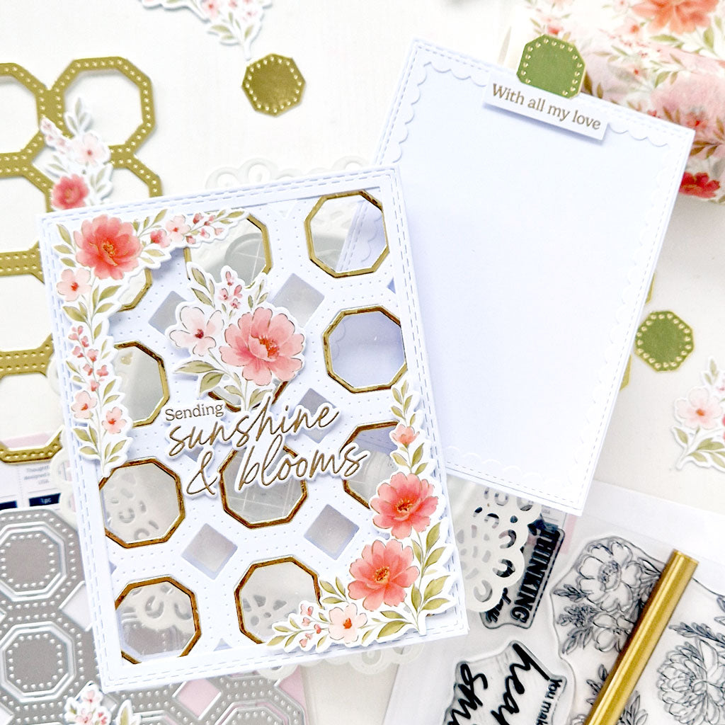 Essentials: Stitched Scallop Rectangles Die Set