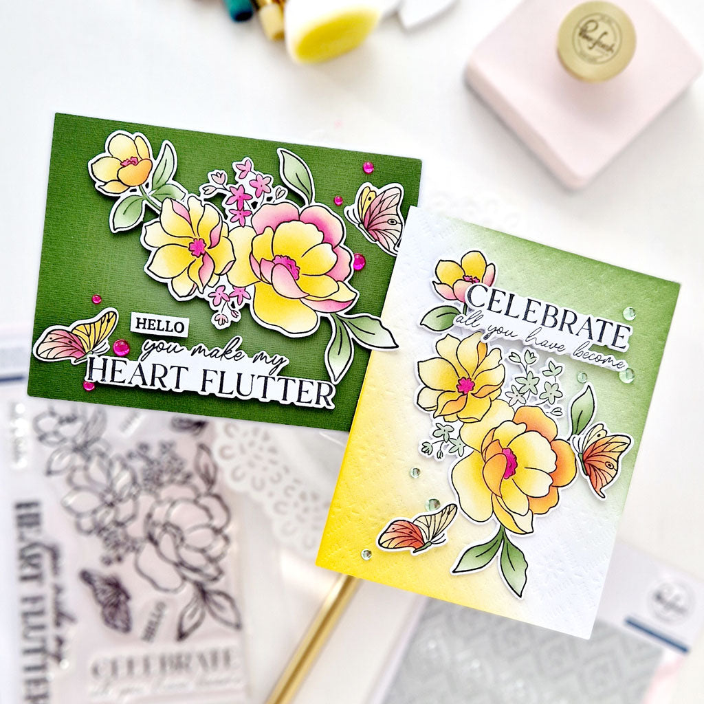 Butterflies in Bloom stamp