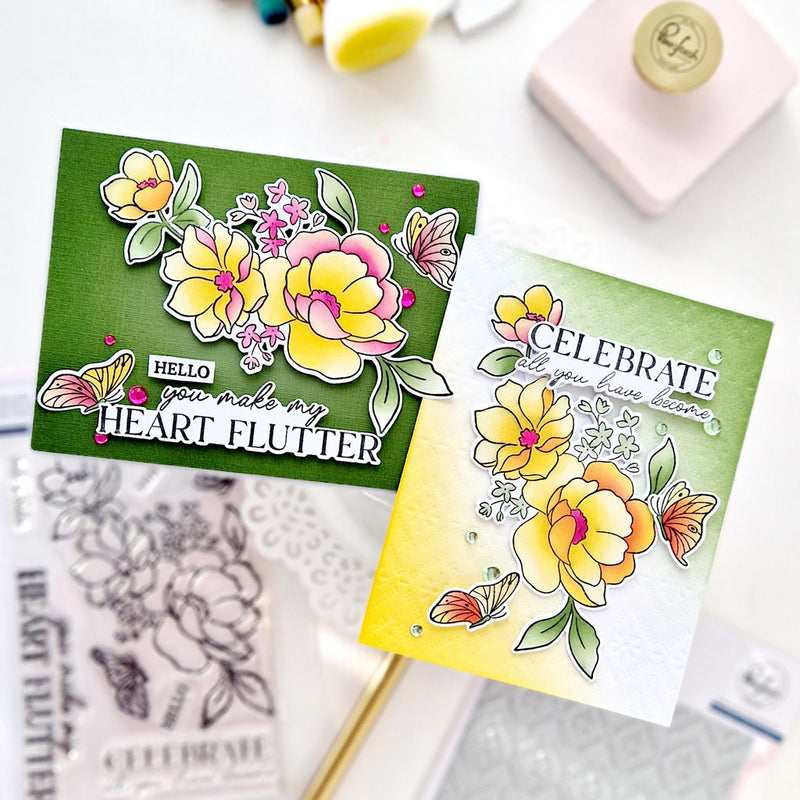 Butterflies in Bloom stamp
