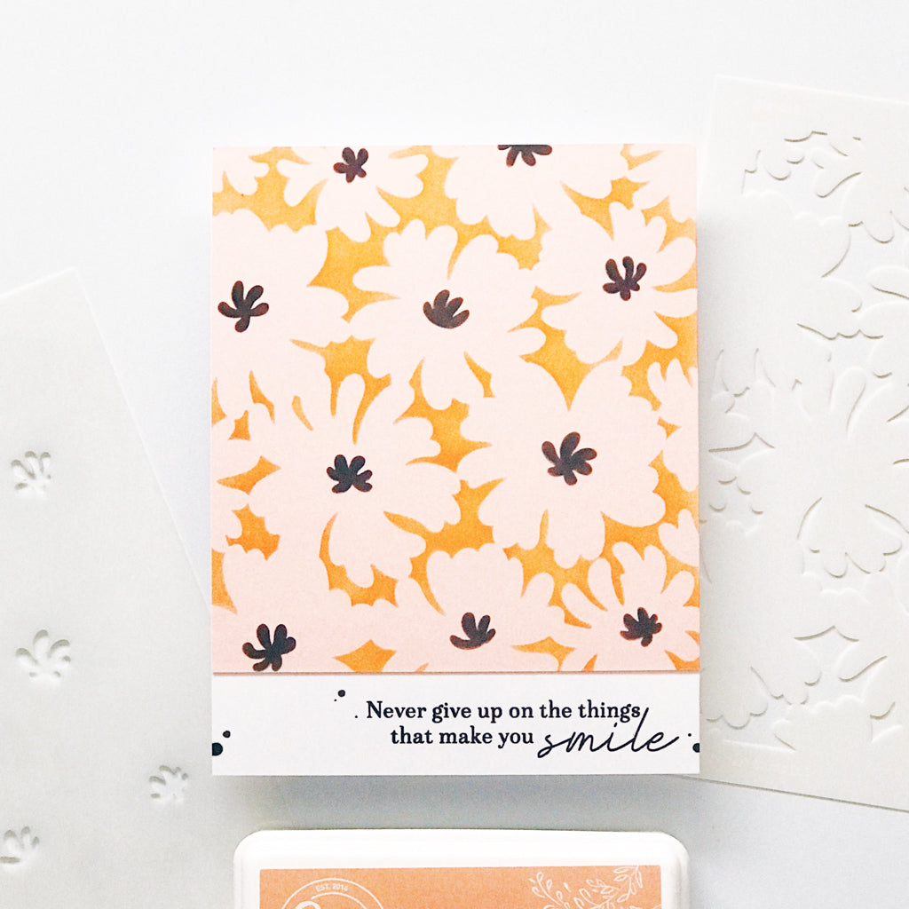 Petal Pop stencil