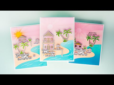 Coastal Paradise stamp