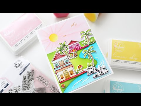 Coastal Paradise stamp