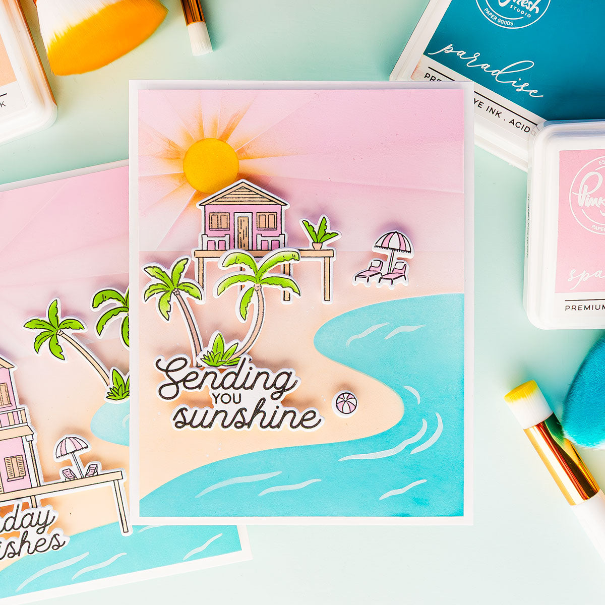 Coastal Paradise die – Pinkfresh Studio