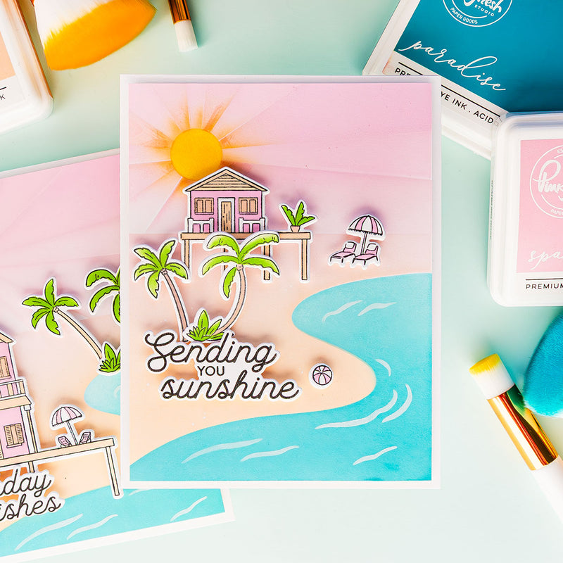 Coastal Paradise stamp