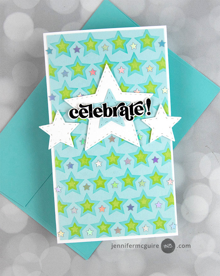 Essentials Shaker Stars die set