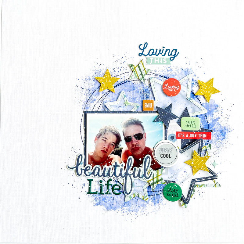 Essentials Shaker Stars die set
