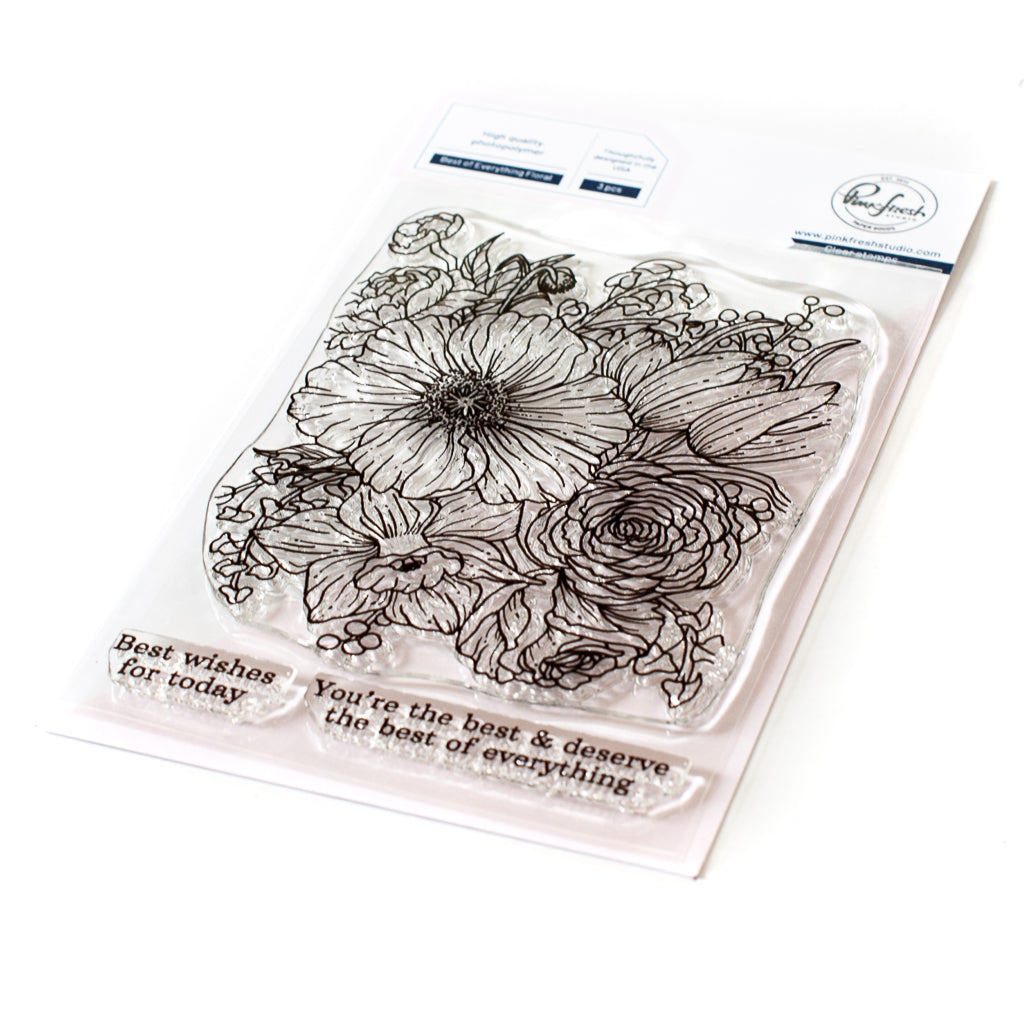 Hot Off the Press EASY WATERCOLOR FLORALS Flowers Rubber Stamps
