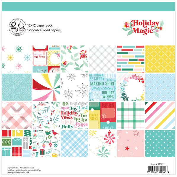 Holiday Magic: 12 x 12 Paper Pack