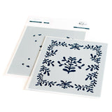 Sweet Leaves Frame layering stencils