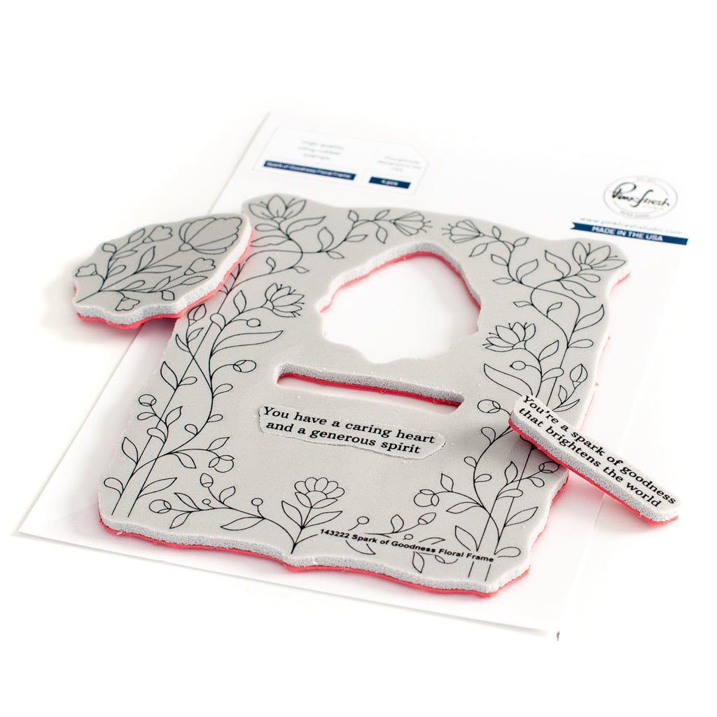 Spark of Goodness cling stamp