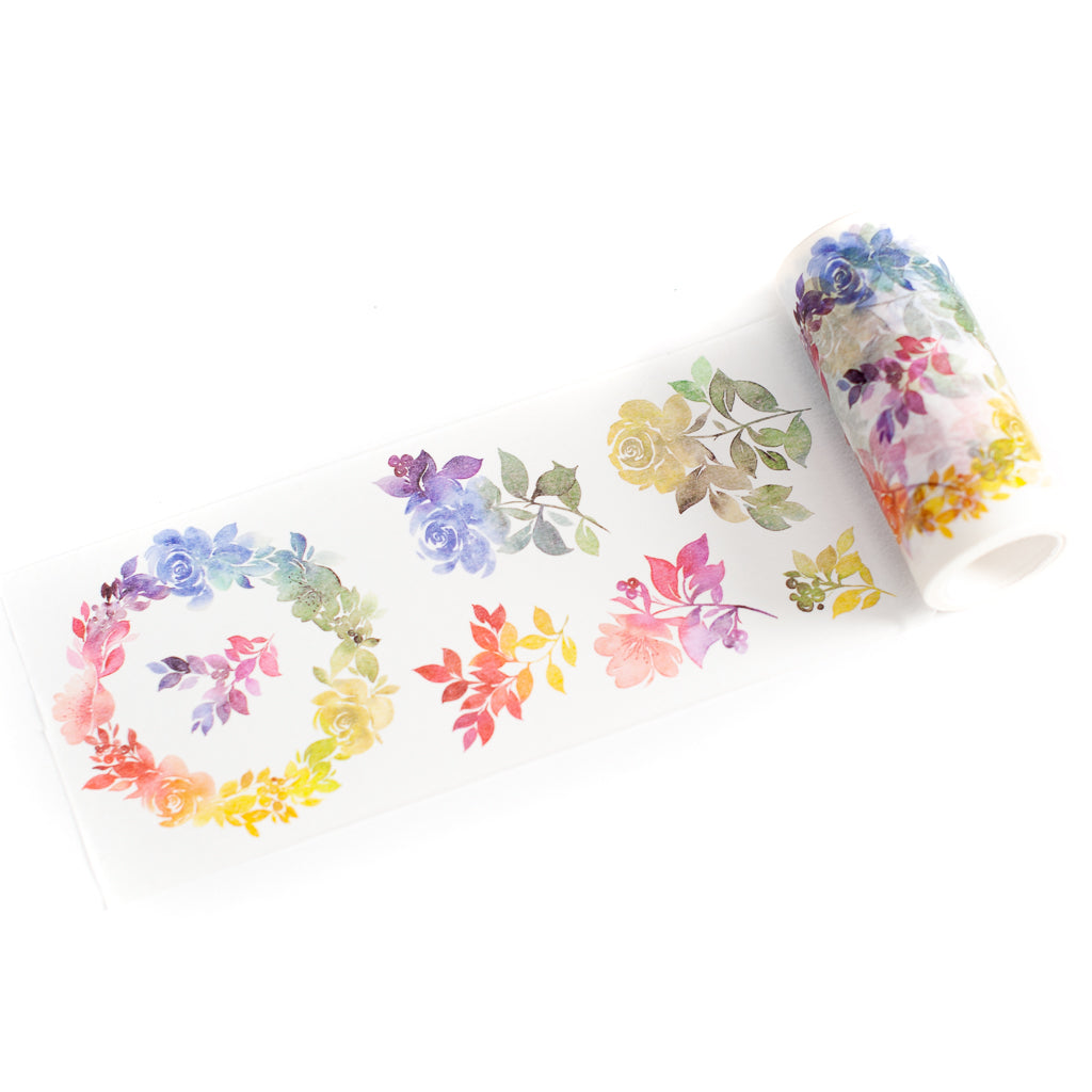 Pinkfresh Studio - Washi Tape - Rainbow Floral