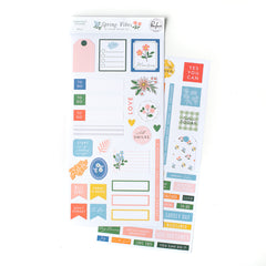Spring Vibes: Cardstock Stickers
