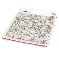 Magnolia Pattern cling stamp