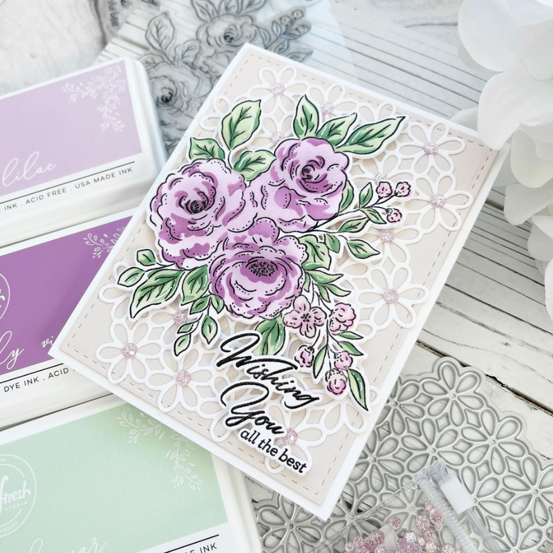 Floral Trio stamp