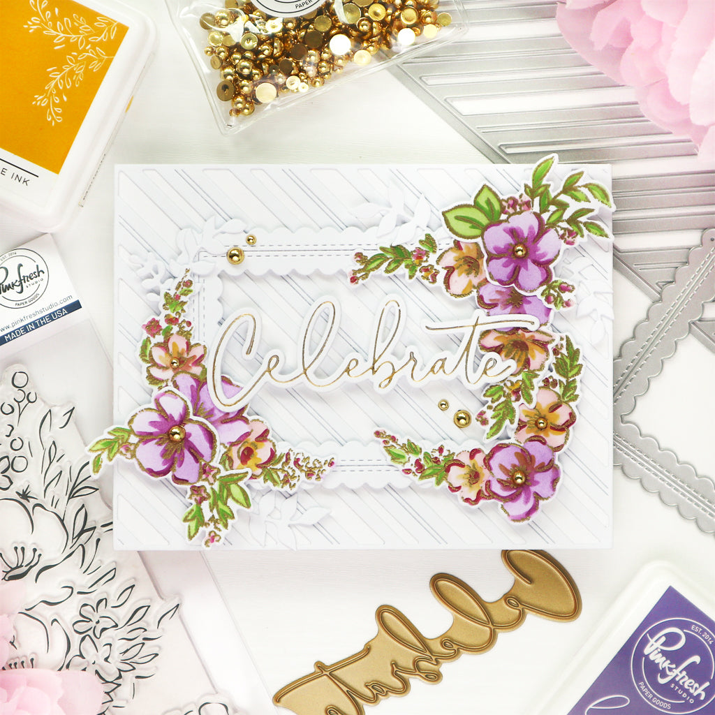 Garden Wreath die set – Pinkfresh Studio