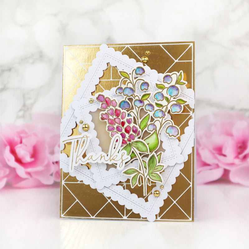 Solid Hot Foil Plate