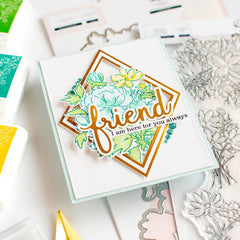 Whimsical Blooms stamp