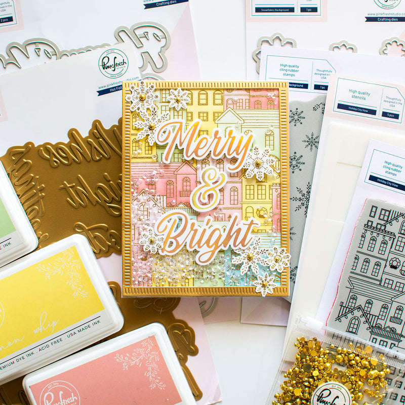 Essentials: Blanket Stitched Rectangle die set