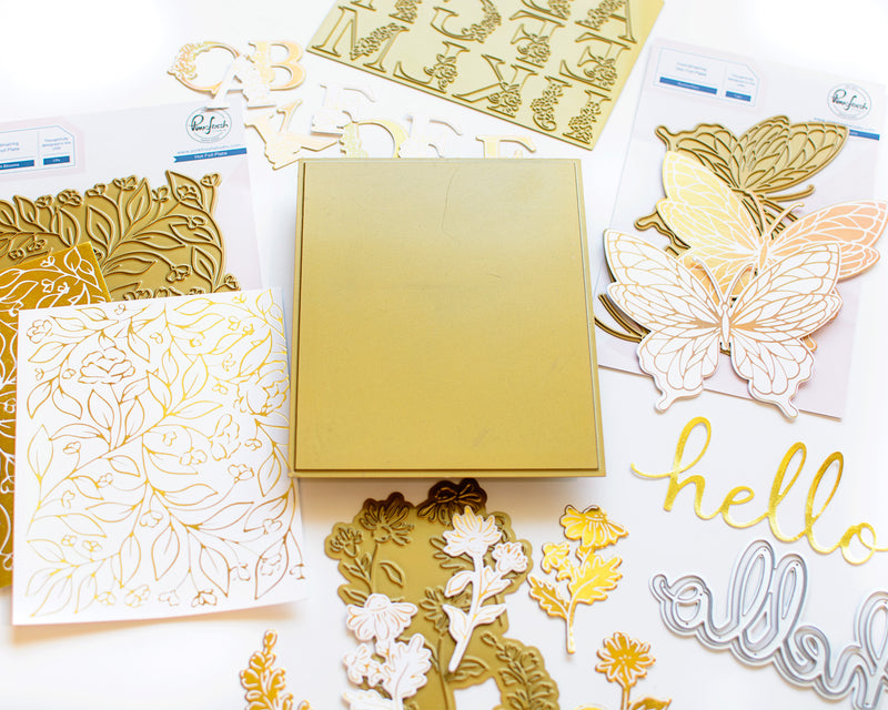 Solid Hot Foil Plate