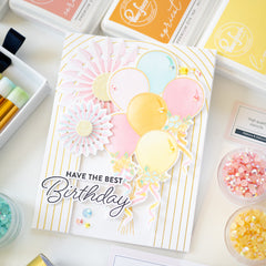 Ribbons & Balloons stamp