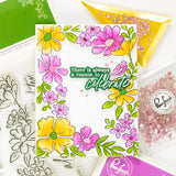 Floral Border stamp