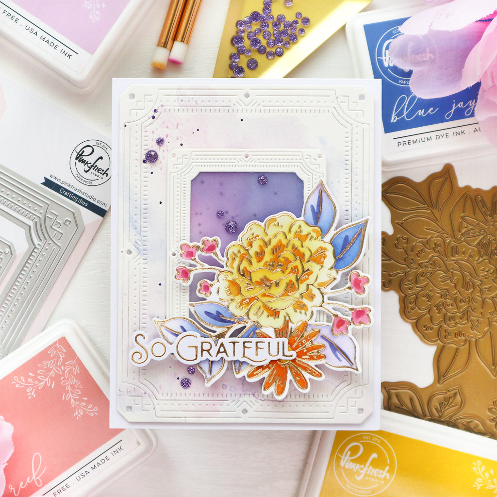Dreamy Florals stencil