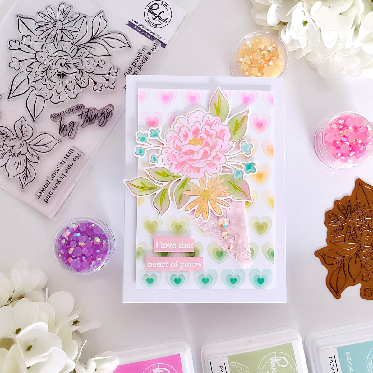 Dreamy Florals hot foil