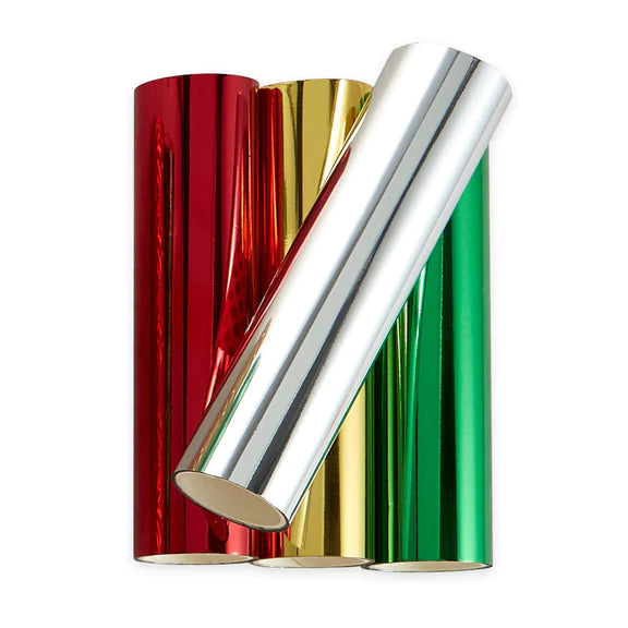 Glimmer Hot Foil 4 Rolls - Holiday Variety Pack