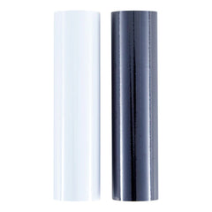 Glimmer Hot Foil 2 Rolls - Opaque Black & White Pack