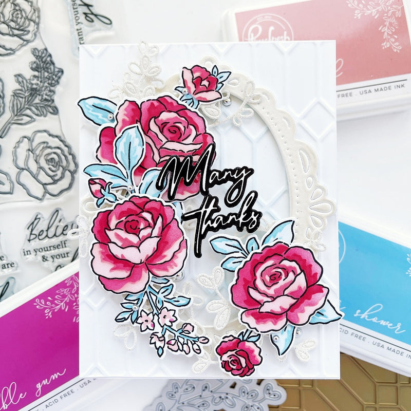 Grant Yourself Grace layering stencil