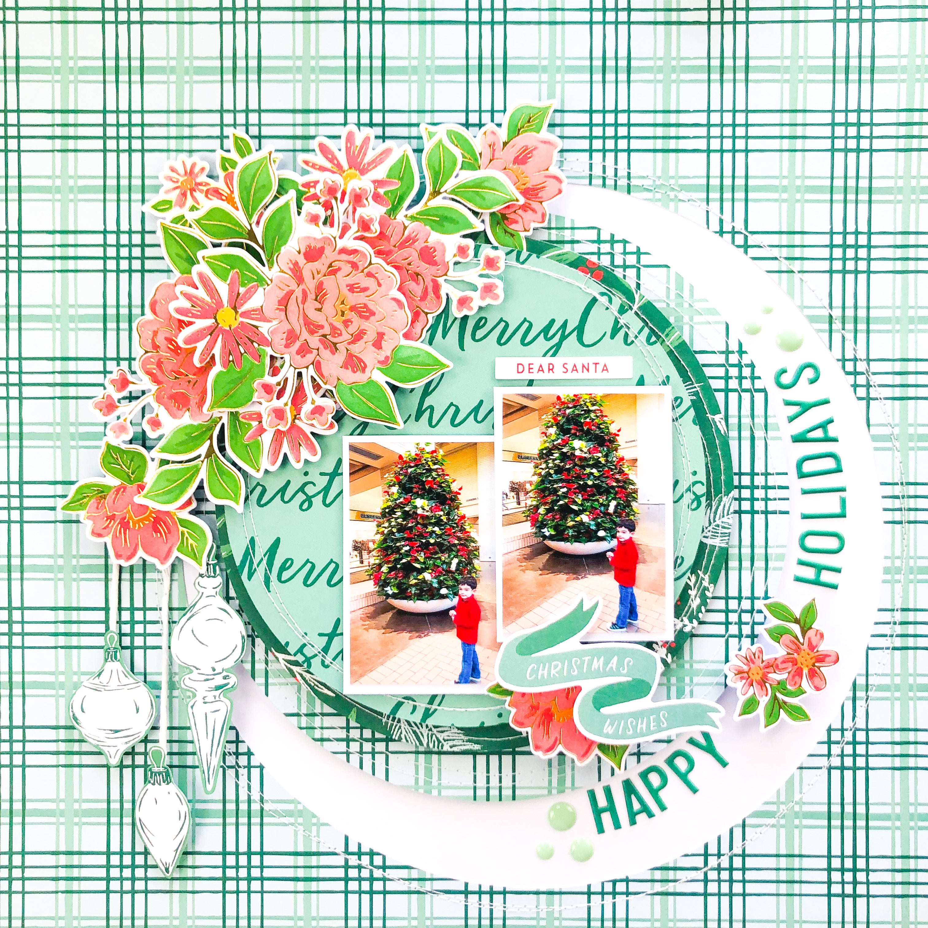 Dreamy Florals stencil