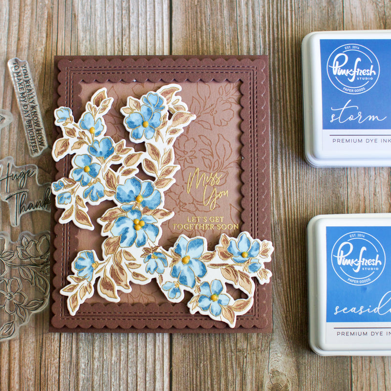 Essentials: Stitched Scallop Rectangles Die Set