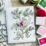 Botanicals and Butterflies layering stencil