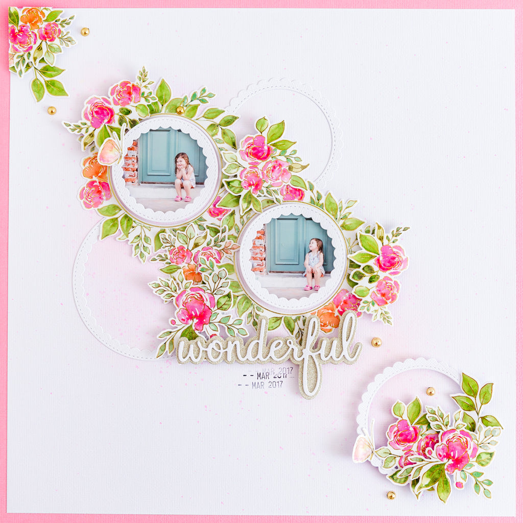 Essentials Stitched Scallop Circle die set