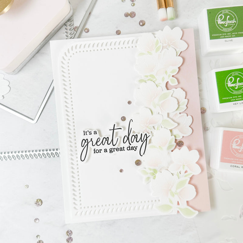Artistic Magnolias stamp