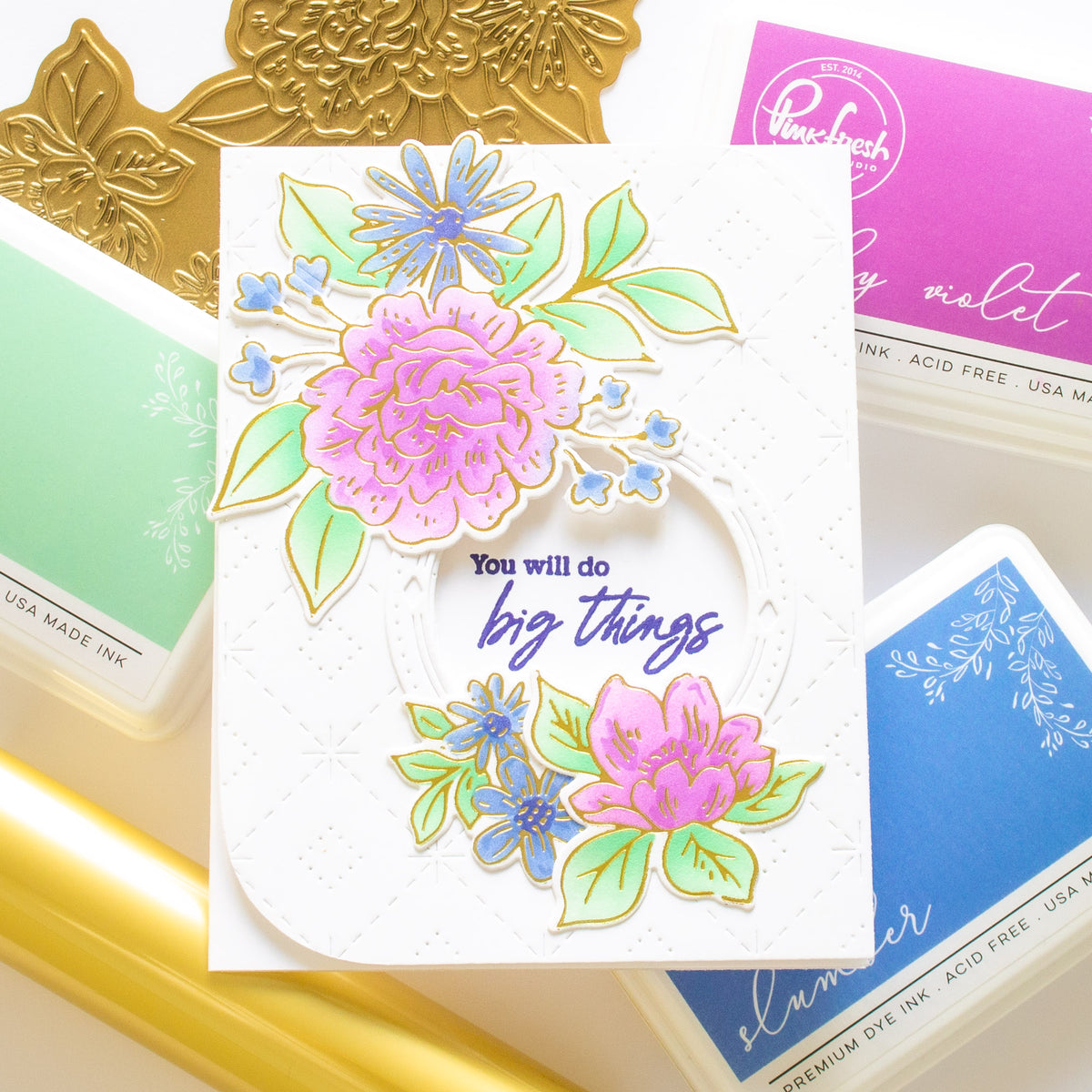 Dreamy Florals stencil