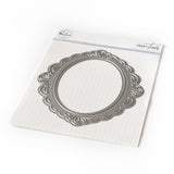 Essentials: Ornate oval frame die