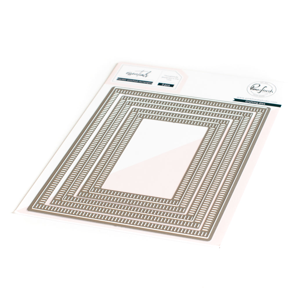 Essentials Blanket Stitched Rectangle Die Essentials Blanket Stitched Rectangle Die