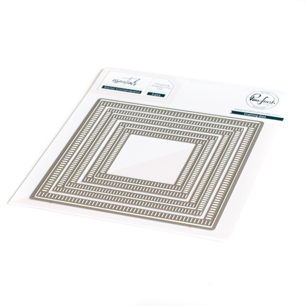 Essentials: Blanket Stitched Square die set