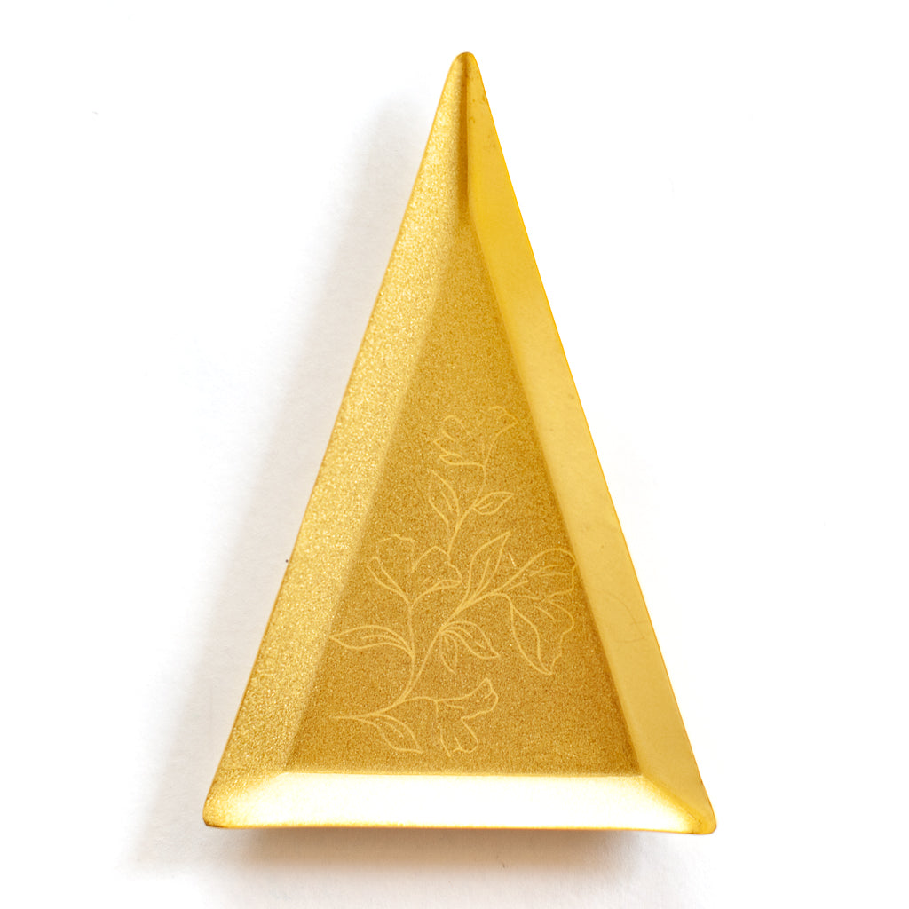 Triangle Brass Tray Triangle Brass Tray