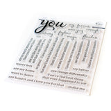 Simply Sentiments - You stamp set